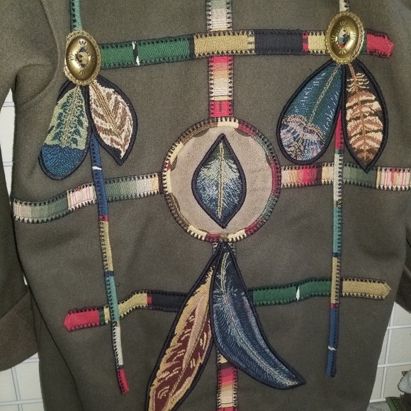 Coloratura Wool Western Coat - Picture 3 of 11